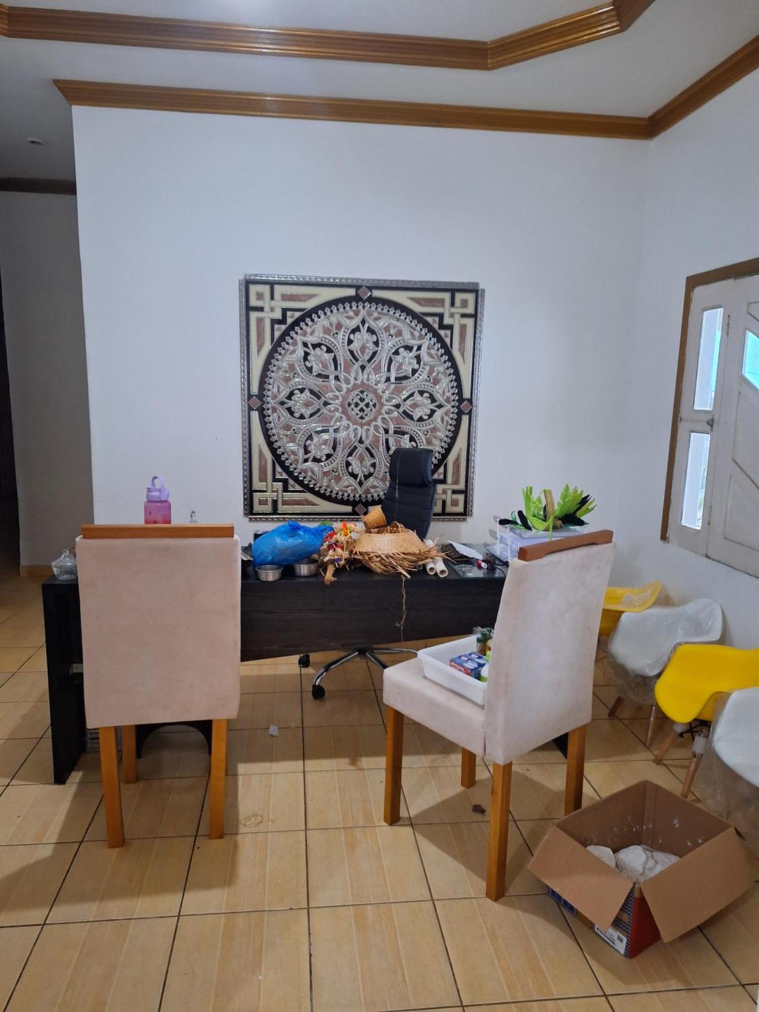 Quarto Triplo Com Banheiro Em Pousada E Restaurante Nin Ngoại thất bức ảnh